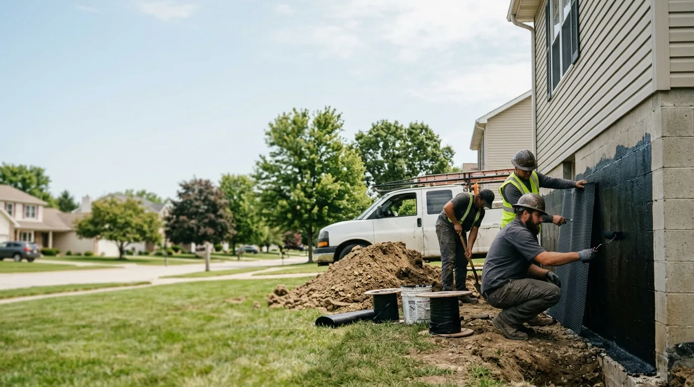 Basement Waterproofing in Saint Marys, OH near me
